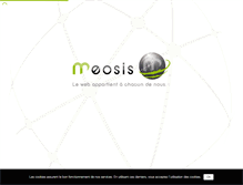 Tablet Screenshot of meosis.fr